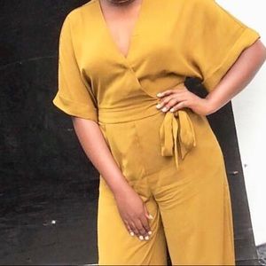 Olive Green Jumpsuit